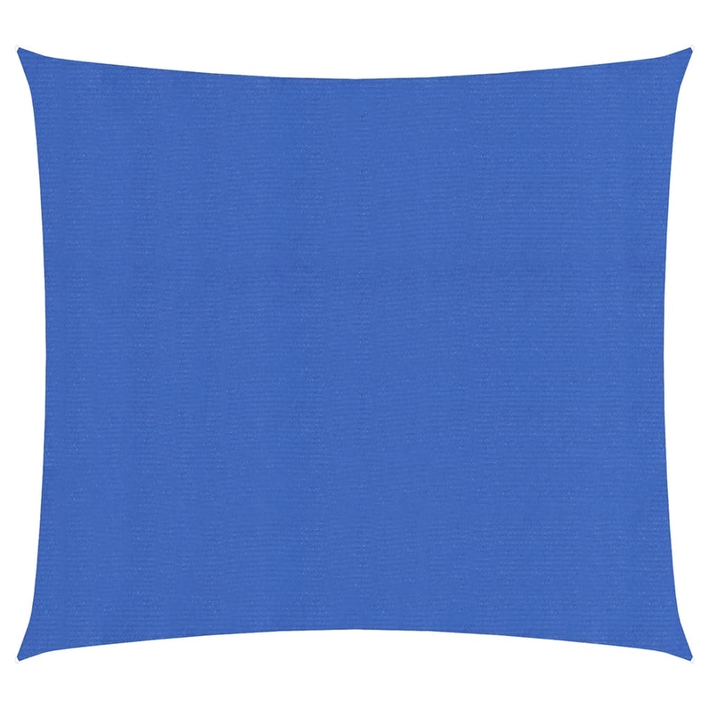 vidaXL Sunshade Sail 160 g/m² Square Blue 3x3 m HDPE