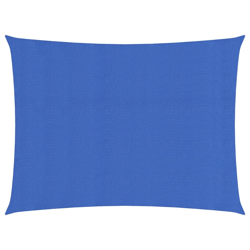 vidaXL Sunshade Sail 160 g/m² Blue 2x3 m HDPE