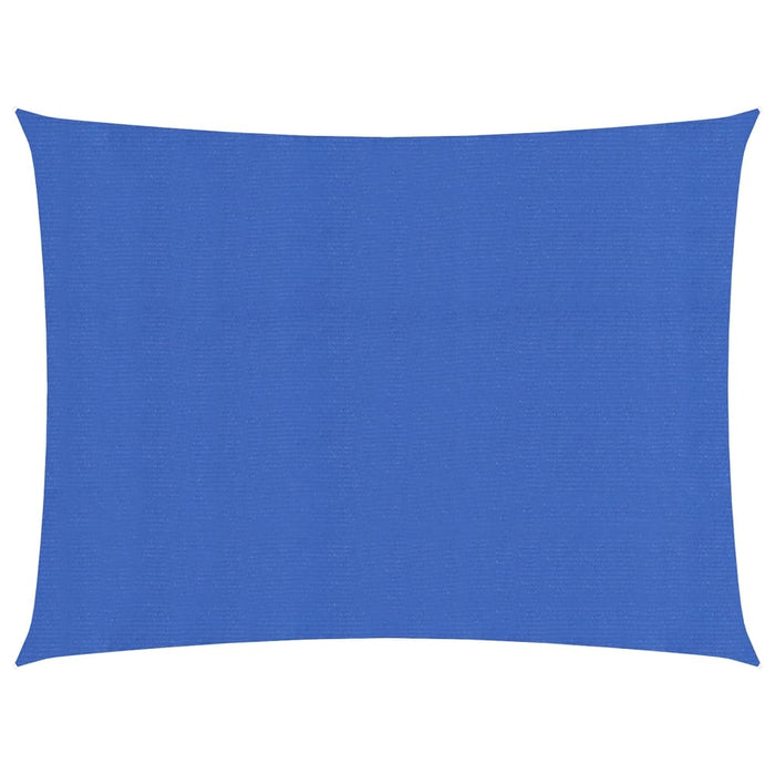 vidaXL Sunshade Sail 160 g/m² Blue 2.5x3 m HDPE