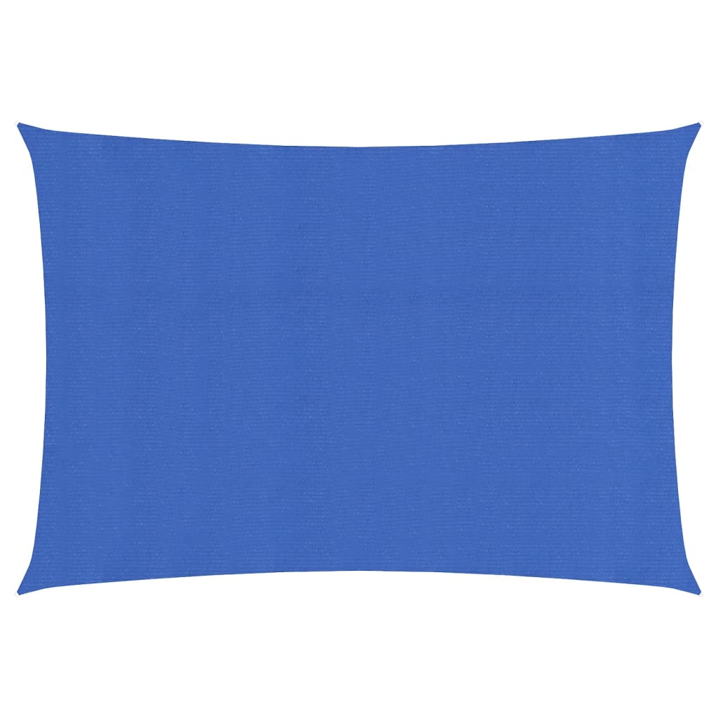 vidaXL Sunshade Sail 160 g/m² Blue 2.5x4.5 m HDPE