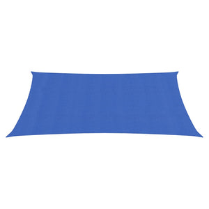 vidaXL Sunshade Sail 160 g/m² Rectangular Blue 3x4 m HDPE