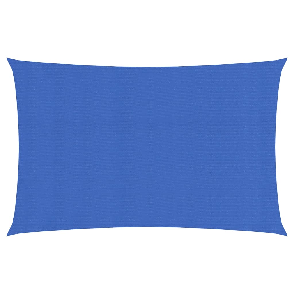 vidaXL Sunshade Sail 160 g/m² Rectangular Blue 3x6 m HDPE