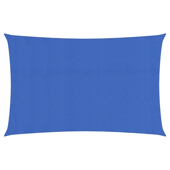 vidaXL Sunshade Sail 160 g/m² Rectangular Blue 3x6 m HDPE