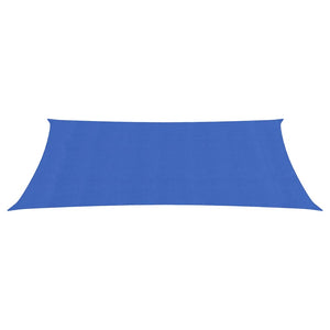 vidaXL Sunshade Sail 160 g/m² Rectangular Blue 3x6 m HDPE