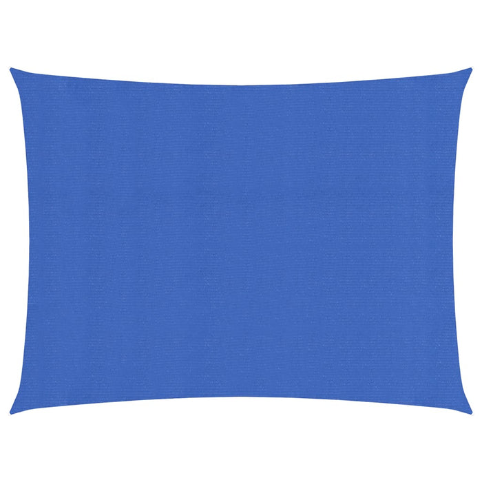 vidaXL Sunshade Sail 160 g/m² Rectangular Blue 3.5x4.5 m HDPE