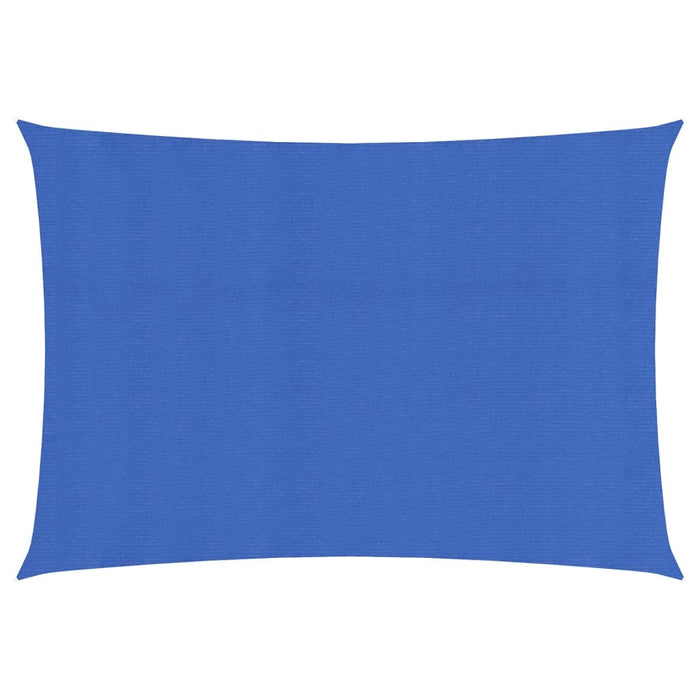 vidaXL Sunshade Sail 160 g/m² Rectangular Blue 3.5x5 m HDPE