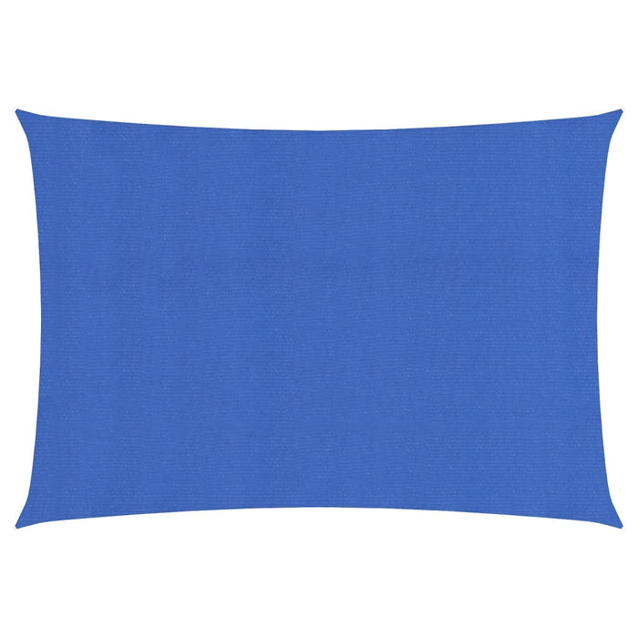 vidaXL Sunshade Sail 160 g/m² Rectangular Blue 5x7 m HDPE