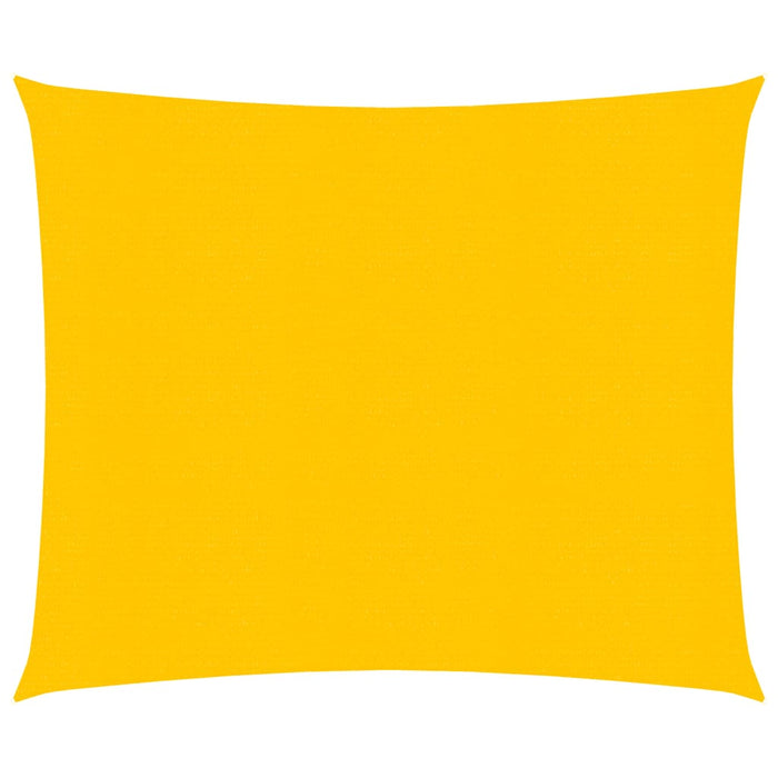 vidaXL Sunshade Sail 160 g/m² Square Yellow 4.5x4.5 m HDPE