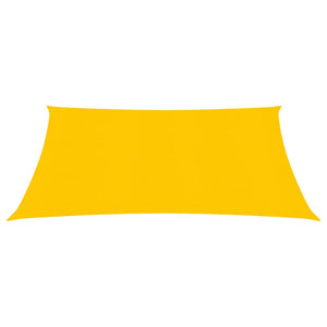 vidaXL Sunshade Sail 160 g/m² Square Yellow 5x5 m HDPE