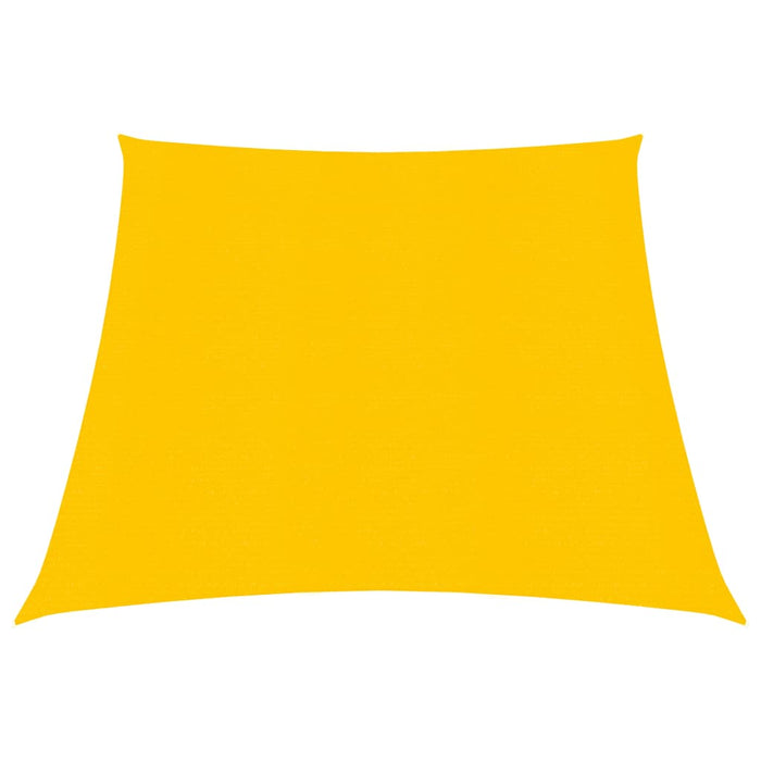 vidaXL Sunshade Sail 160 g/m² Yellow 3/4x3 m HDPE