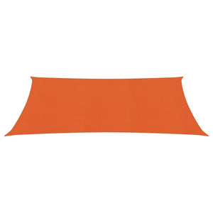 vidaXL Sunshade Sail 160 g/m² Orange 2x3 m HDPE