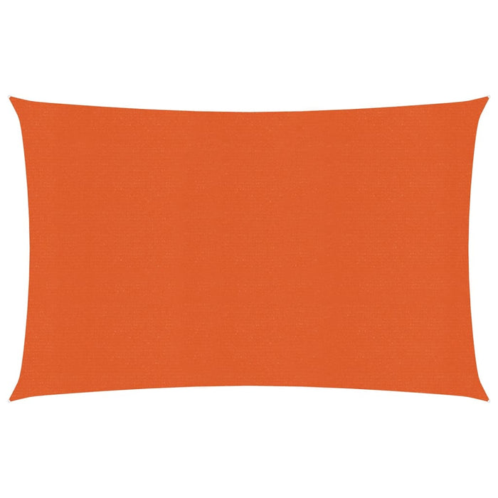 vidaXL Sunshade Sail 160 g/m² Orange 2.5x3.5 m HDPE