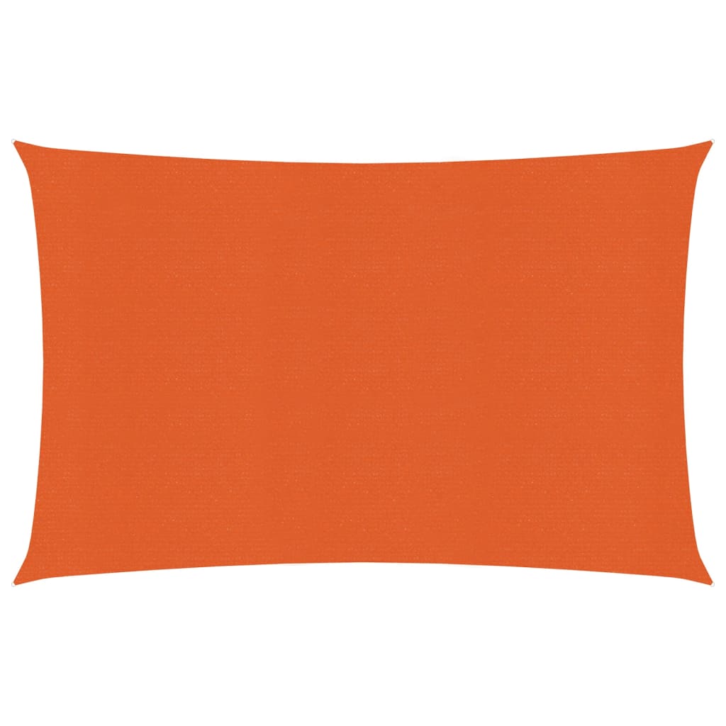 vidaXL Sunshade Sail 160 g/m² Orange 3x4 m HDPE