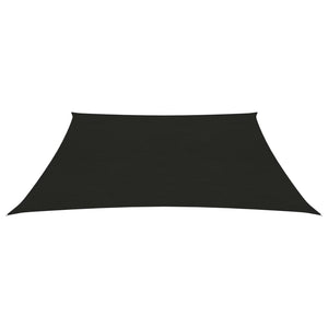 vidaXL Sunshade Sail 160 g/m² Black 3x3 m HDPE