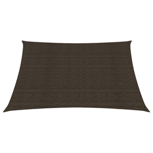 vidaXL Sunshade Sail 160 g/m² Brown 2.5x2.5 m HDPE