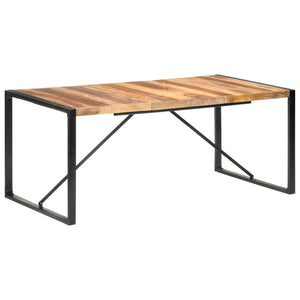 vidaXL Dining Table 180x90x75 cm Solid Wood with Sheesham Finish