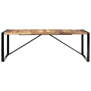 vidaXL Dining Table 220x100x75 cm Solid Wood