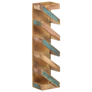 vidaXL Wine Rack for 5 Bottles Solid Reclaimed Wood