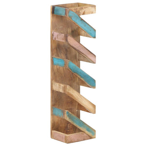 vidaXL Wine Rack for 5 Bottles Solid Reclaimed Wood