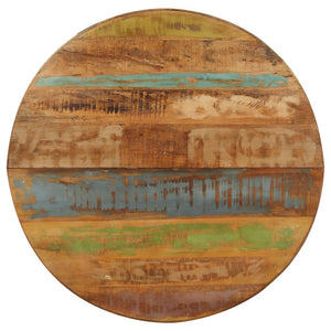 vidaXL Dining Table Round 100x100x75 cm Solid Reclaimed Wood