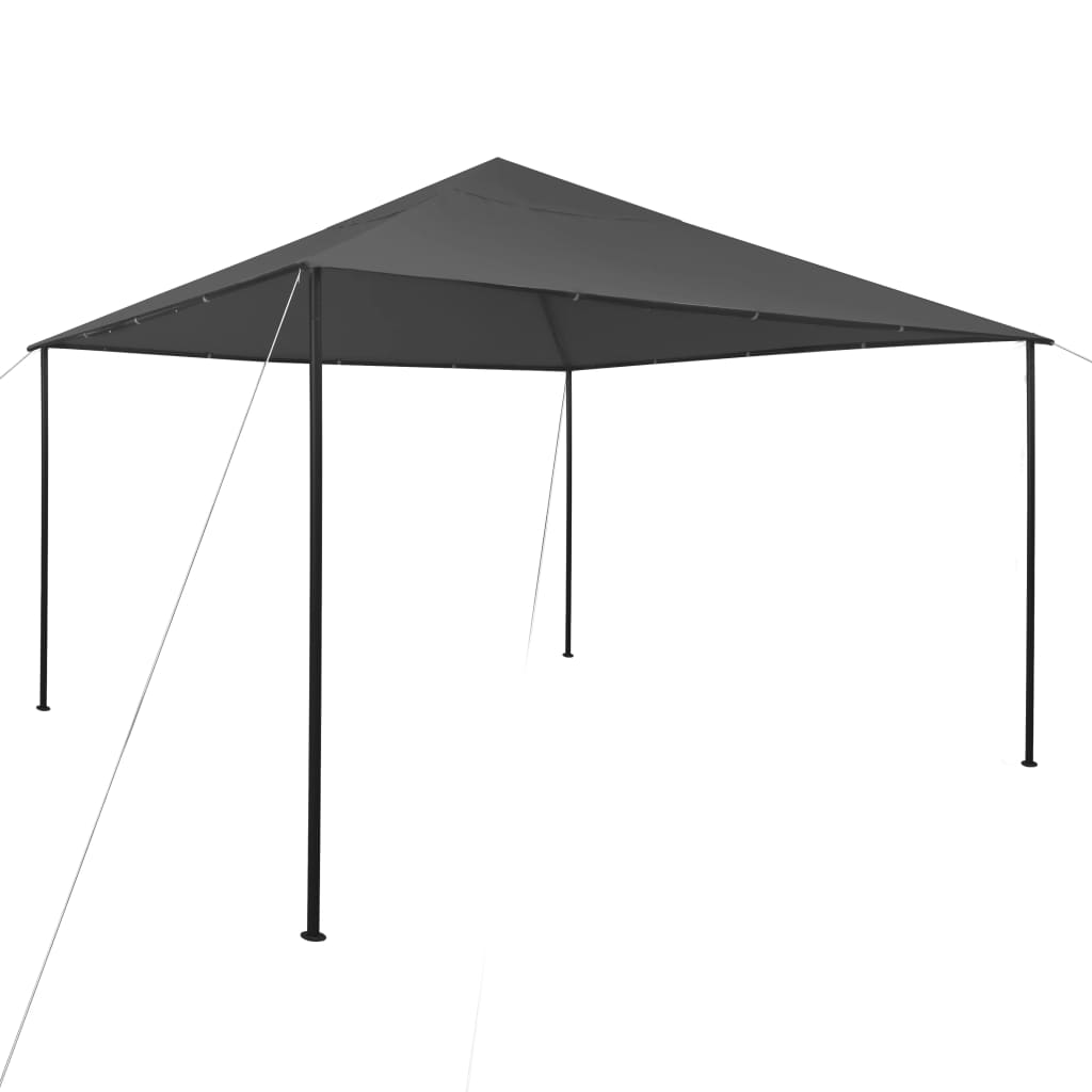 vidaXL Gazebo 4x4x3 m Anthracite 180 g/m²