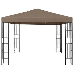 vidaXL Gazebo 3x3 m Taupe