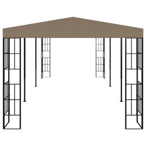 vidaXL Gazebo 6x3 m Taupe