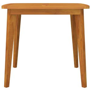 vidaXL Garden Table 85x85x75 cm Solid Wood Acacia