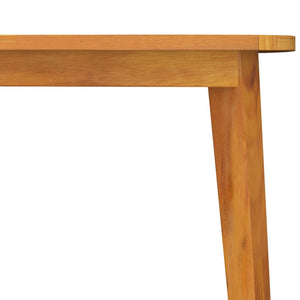 vidaXL Garden Table 85x85x75 cm Solid Wood Acacia