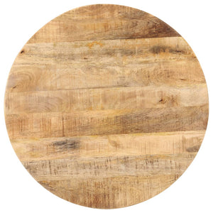 vidaXL Bistro Table Round Ø70x75 cm Rough Mango Wood