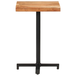 vidaXL Bistro Table Square 50x50x75 cm Solid Acacia Wood