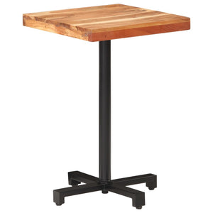 vidaXL Bistro Table Square 50x50x75 cm Solid Acacia Wood