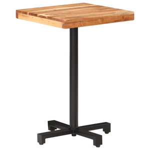 vidaXL Bistro Table Square 50x50x75 cm Solid Acacia Wood