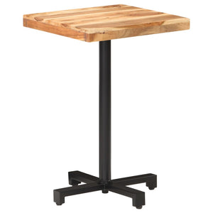 vidaXL Bistro Table Square 50x50x75 cm Solid Acacia Wood