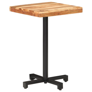 vidaXL Bistro Table Square 50x50x75 cm Solid Acacia Wood