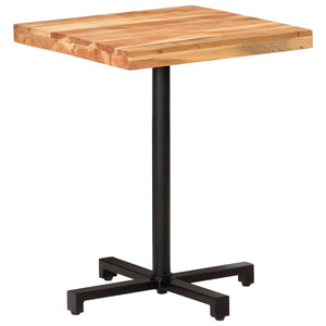 vidaXL Bistro Table Square 60x60x75 cm Solid Acacia Wood