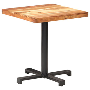 vidaXL Bistro Table Square 70x70x75 cm Solid Acacia Wood