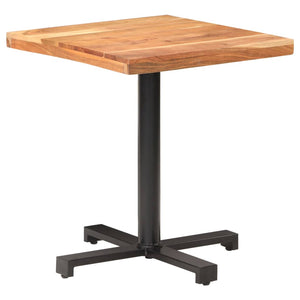 vidaXL Bistro Table Square 70x70x75 cm Solid Acacia Wood