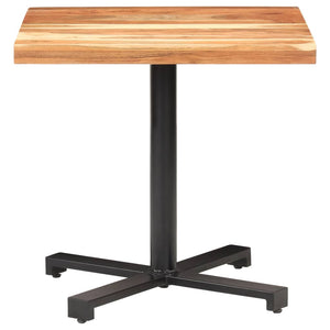 vidaXL Bistro Table Square 80x80x75 cm Solid Acacia Wood