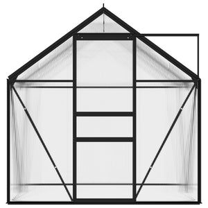 vidaXL Greenhouse Anthracite Aluminium 2.47 m²