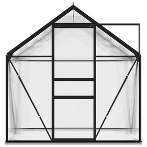 vidaXL Greenhouse Anthracite Aluminium 2.47 m²