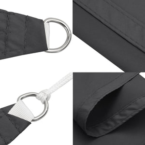 vidaXL Sunshade Sail Oxford Fabric Rectangular 2x2.5 m Anthracite