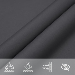 vidaXL Sunshade Sail Oxford Fabric Rectangular 2x4.5 m Anthracite