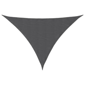 vidaXL Sunshade Sail Oxford Fabric Triangular 2.5x2.5x3.5 m Anthracite