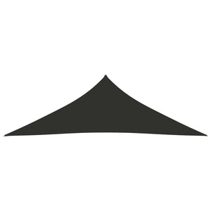 vidaXL Sunshade Sail Oxford Fabric Triangular 5x5x6 m Anthracite