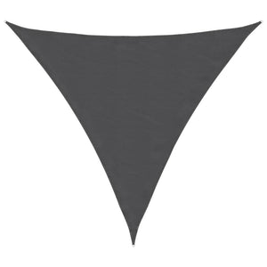 vidaXL Sunshade Sail Oxford Fabric Triangular 6x6x6 m Anthracite