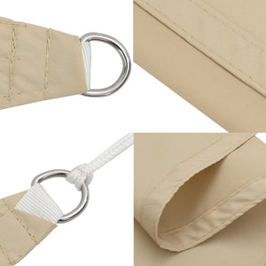 vidaXL Sunshade Sail Oxford Fabric Rectangular 2.5x3.5 m Beige