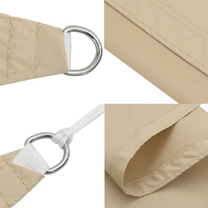 vidaXL Sunshade Sail Oxford Fabric Rectangular 3x4.5 m Beige