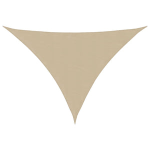 vidaXL Sunshade Sail Oxford Fabric Triangular 4x5x5 m Beige