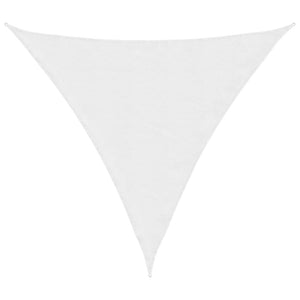 vidaXL Sunshade Sail Oxford Fabric Triangular 3x3x3 m White